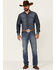 Image #1 - Cody James Core Men's Bannon Dark Wash Stretch Slim Straight Jeans, , hi-res