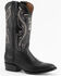 Ferrini Men's Black Teju Lizard Western Boots - Medium Toe, Black, hi-res