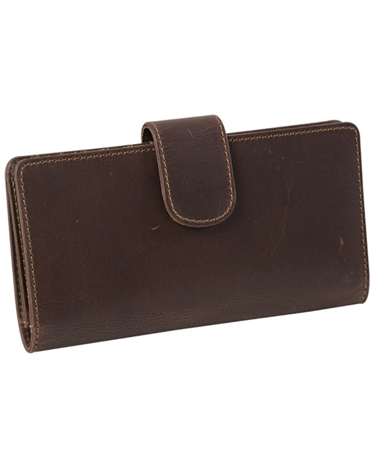 Image #2 - STS Ranchwear Women's Basic Bliss Chocolate Carlin Wallet, Brown, hi-res