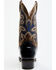 Dan Post Men's Eel Exotic Blue Western Boots - Square Toe , Multi, hi-res