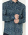 Image #3 - Cody James Men's FR Printed Lightweight Long Sleeve Snap Western Work Shirt, Navy, hi-res