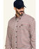 Cinch Men's FR Multi Plaid Print Long Sleeve Work Shirt , Multi, hi-res