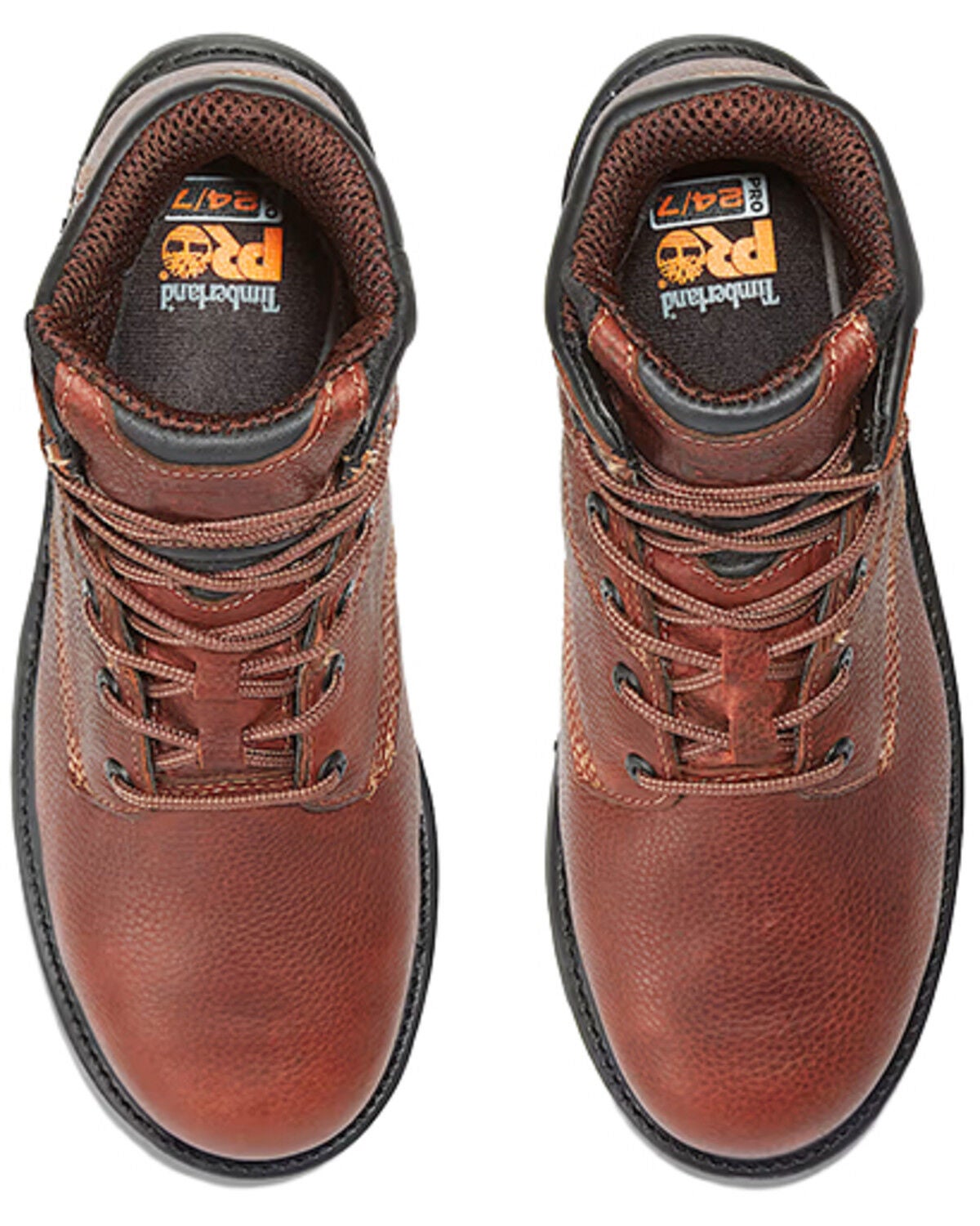 Image #5 - Timberland PRO Men's Flexshield Met Guard 6" Lace-Up Work Boots - Steel Toe, Brown, hi-res
