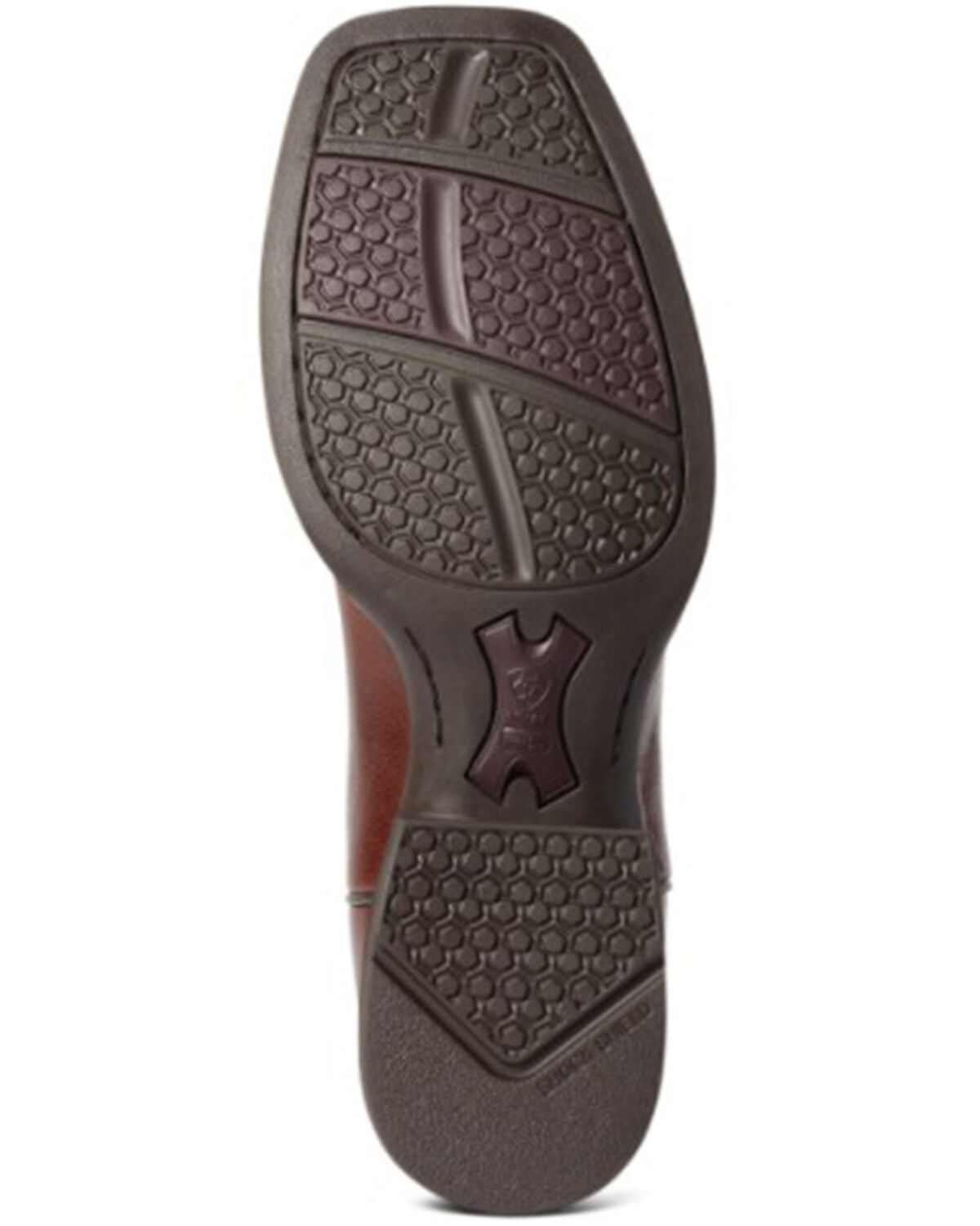 Image #5 - Ariat Men's Crest Macaw Red Dynamic Performance Western Boot - Broad Square Toe, Brown, hi-res