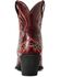 Ariat Women's Pimento Chandler Full-Grain Western Fashion Bootie - Snip Toe , Red, hi-res