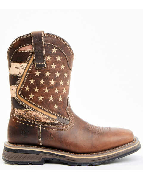 Cody James Men's Disruptor ASE7 Western Work Boots - Soft Toe, Brown, hi-res