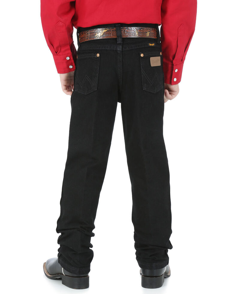Wrangler Jeans - Cowboy Cut - 4-7 Regular/Slim, Black, hi-res