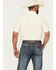 Image #4 - Ariat Men's VentTEK Solid Outbound Short Sleeve Button-Down Shirt, Peach, hi-res