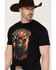 Image #2 - Cody James Men's Americana Bull Short Sleeve Graphic T-Shirt, Black, hi-res