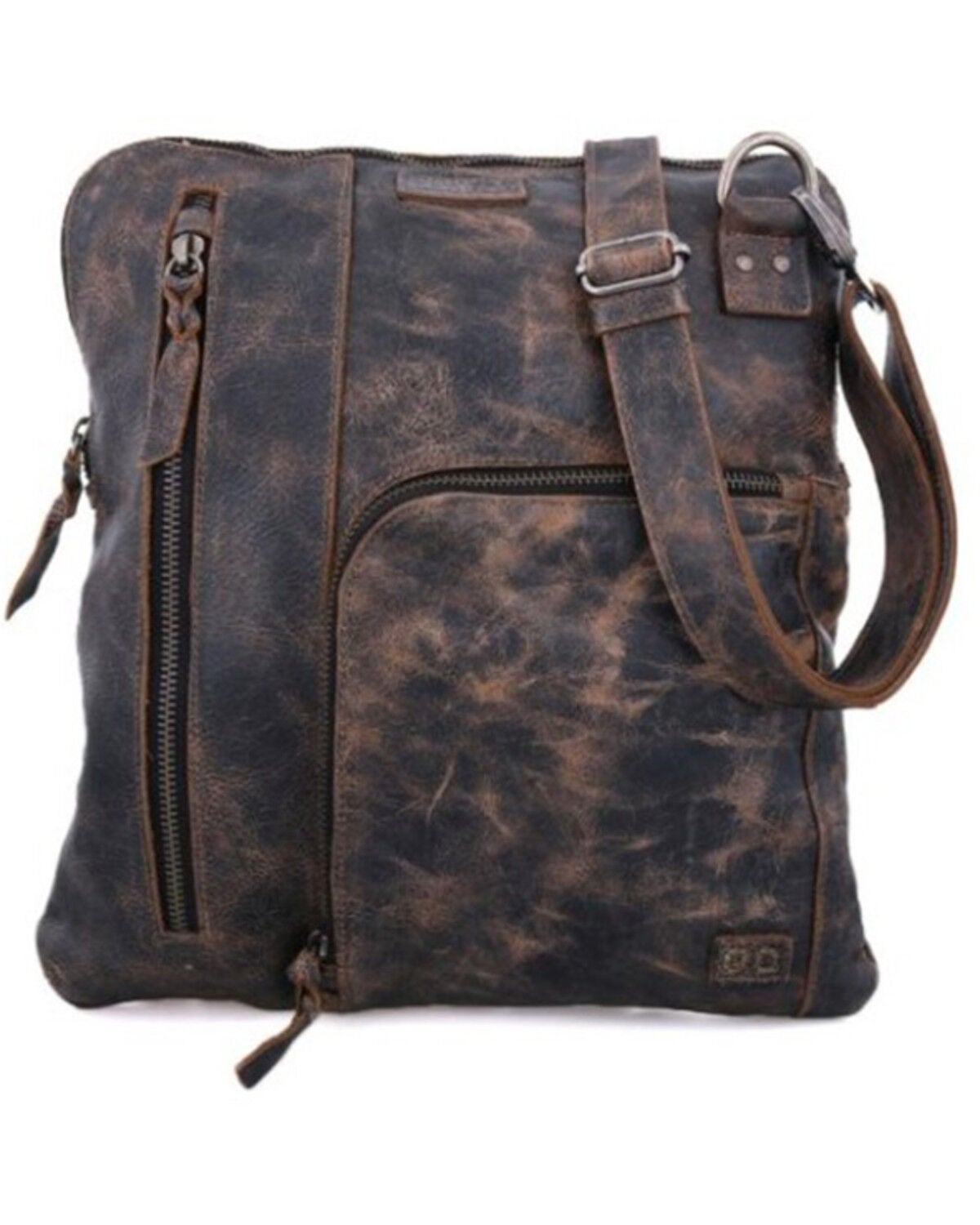 Bed Stu Women's Aiken Crossbody Bag, Black, hi-res