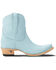 Image #2 - Lane Women's Emma Jane Western Booties - Snip Toe, Blue, hi-res