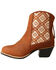 Image #3 - Twisted X Women's Southwestern Printed Western Booties - Round Toe , Brown, hi-res