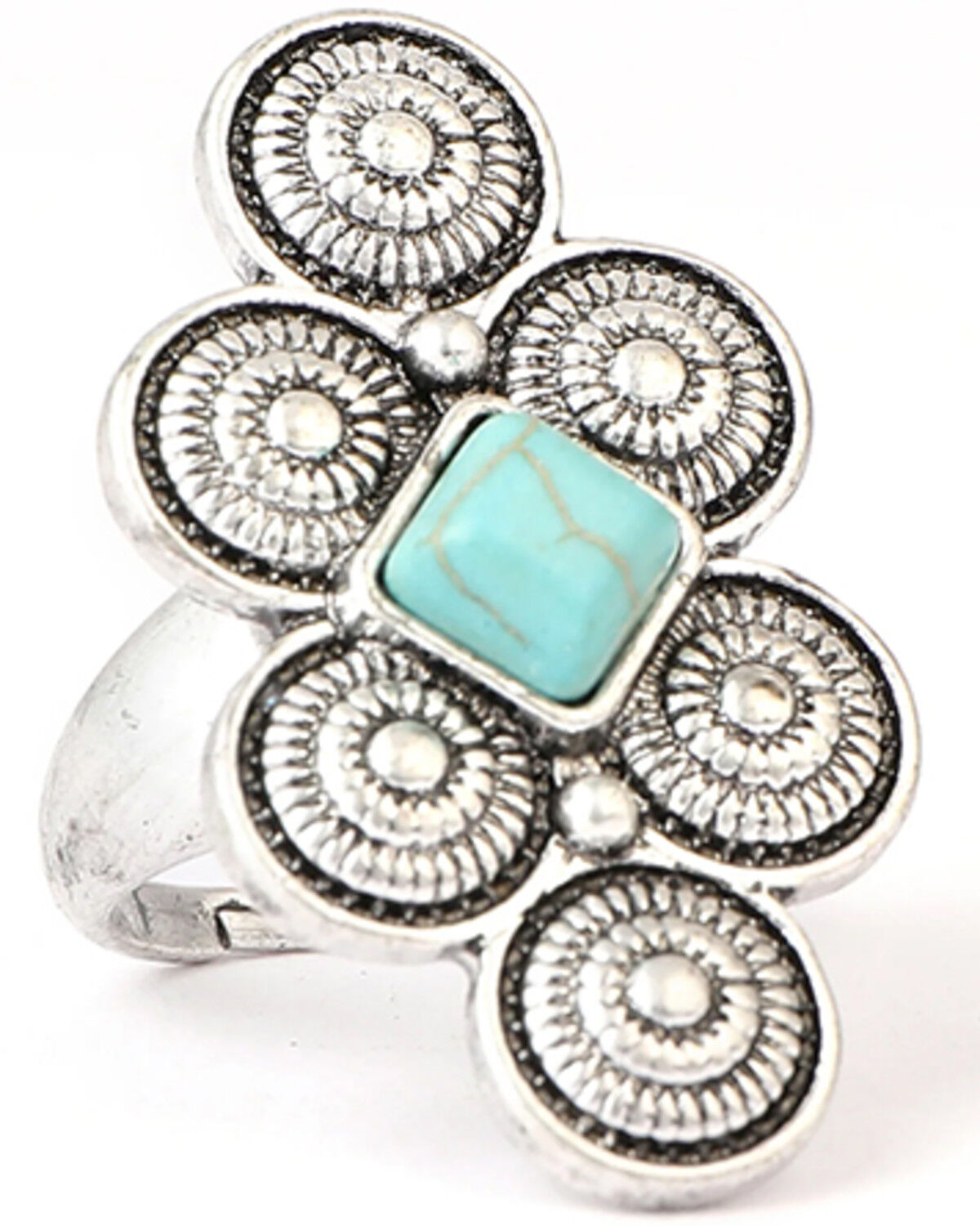 Image #1 - Cowgirl Confetti Women's Still Waters Ring, Silver, hi-res