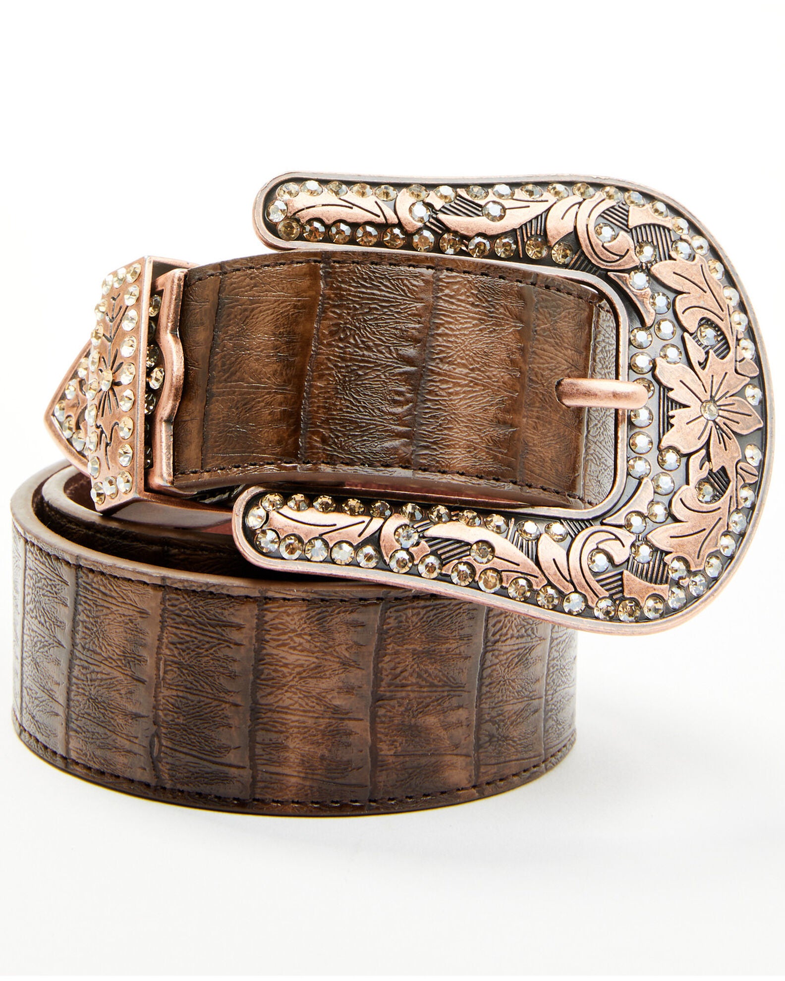 Shyanne Women's Croc Printed Buckle Belt