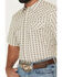 Image #3 - RANK 45&reg; Men's Eye In The Sky Geo Stripe Print Short Sleeve Snap Stretch Western Shirt, Ivory, hi-res