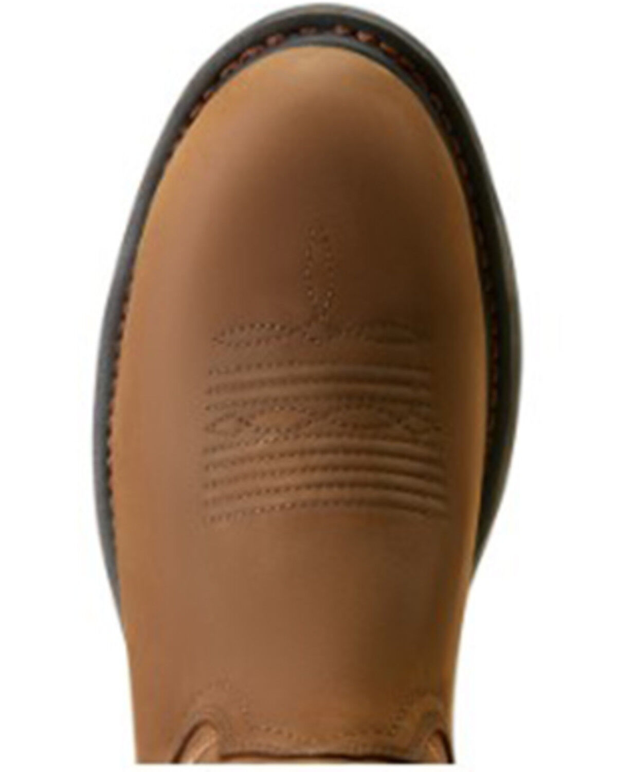 Image #4 - Ariat Men's WorkHog® XT Distressed Work Boots - Carbon Toe, Brown, hi-res