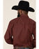 Image #4 - Resistol Men's Red Camden Geo Print Long Sleeve Western Shirt, , hi-res