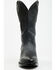 Image #4 - El Dorado Men's Sammy Western Boots - Round Toe, Black, hi-res
