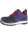 Image #2 - Reebok Women's Violet Athletic Oxford DMX Flex Work Shoes - Alloy Toe , Violet, hi-res
