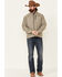 Image #2 - Cinch Men's Grey CC Zip-Front Bonded Jacket , , hi-res