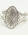 Image #1 - Lainey Wilson Women's Drama Stone Cuff Bracelet, Silver, hi-res