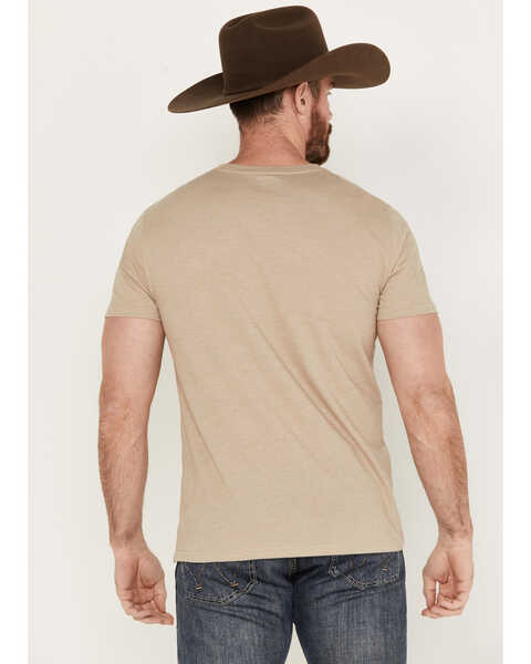 Image #4 - Wrangler Men's Rope Logo Short Sleeve Graphic T-Shirt, Tan, hi-res