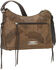 American West Women's Sacred Bird Shoulder Bag , Distressed Brown, hi-res