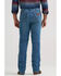 Image #2 - Wrangler Men's Retro Medium Wash Relaxed Bootcut Stretch Denim Jeans, Medium Wash, hi-res