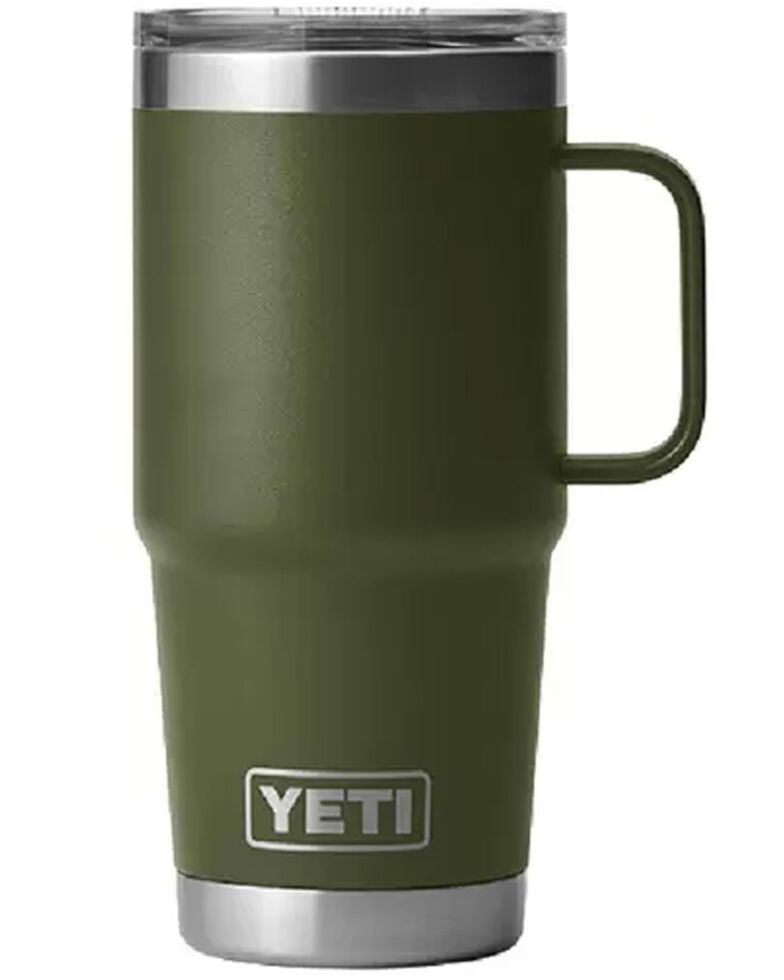 Yeti Rambler 20oz Stronghold Lid Travel Mug, Olive, hi-res