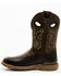 Double H Men's Apparition Waterproof Electrical Hazard Western Roper Boots - Composite Toe, Brown, hi-res