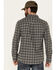 Brothers & Sons Men's Burleson Everyday Plaid Print Long Sleeve Button-Down Flannel, Black, hi-res