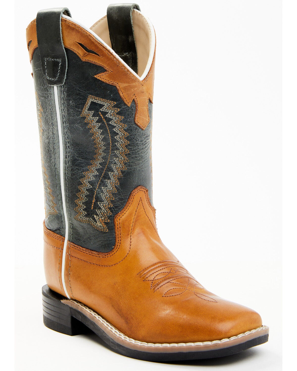 Image #1 - Cody James Boys' Western Boots - Square Toe, Brown, hi-res