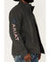 Ariat Men's Logo 2.0 Patriot Softshell Jacket - Tall, Charcoal, hi-res