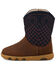 Image #3 - Twisted X Infant Boys' Driving Moc Boots - Round Toe, Navy, hi-res