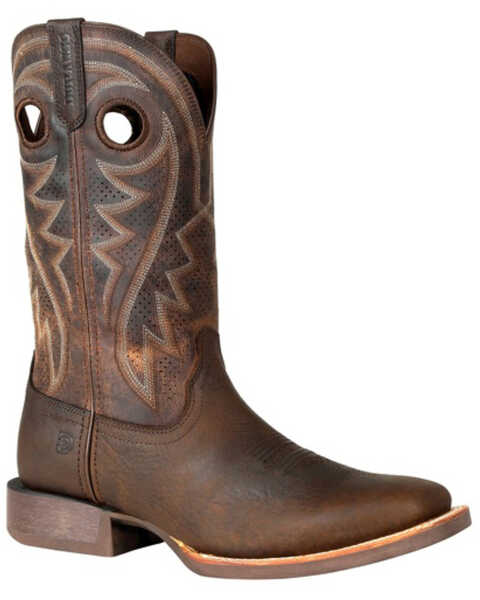 Durango Men's Brown Rebel Pro Ventilated Western Performance Boots - Square Toe, Brown, hi-res