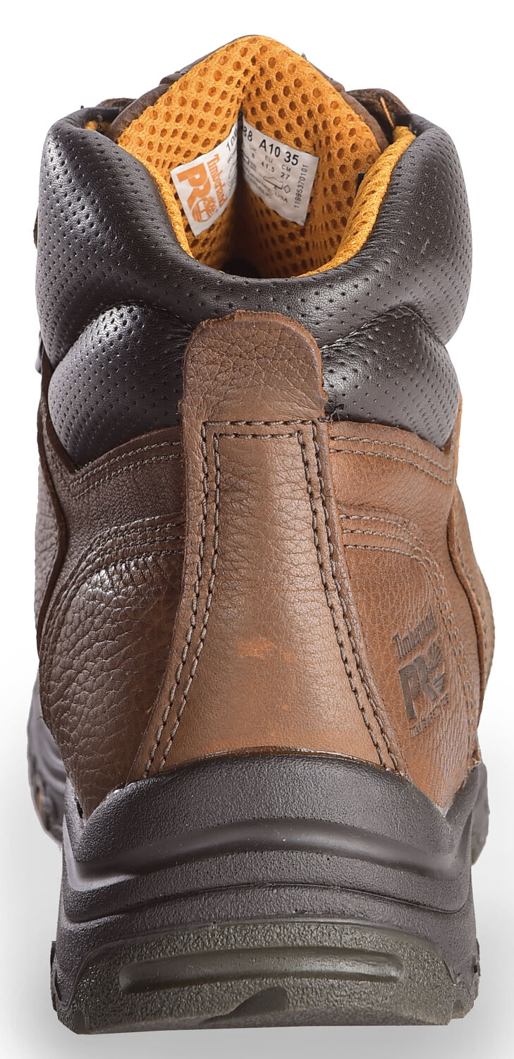 Image #7 - Timberland PRO Women's Titan Work Boots - Alloy Toe, Brown, hi-res