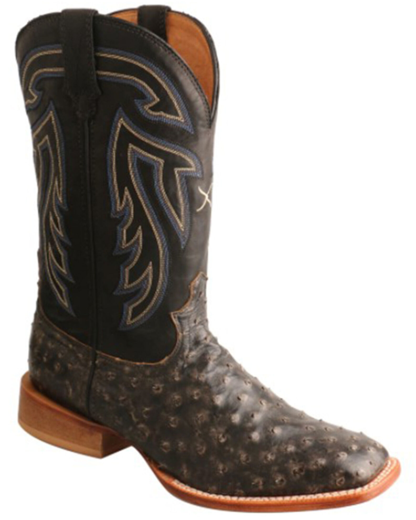 Ostrich skin twisted x on sale