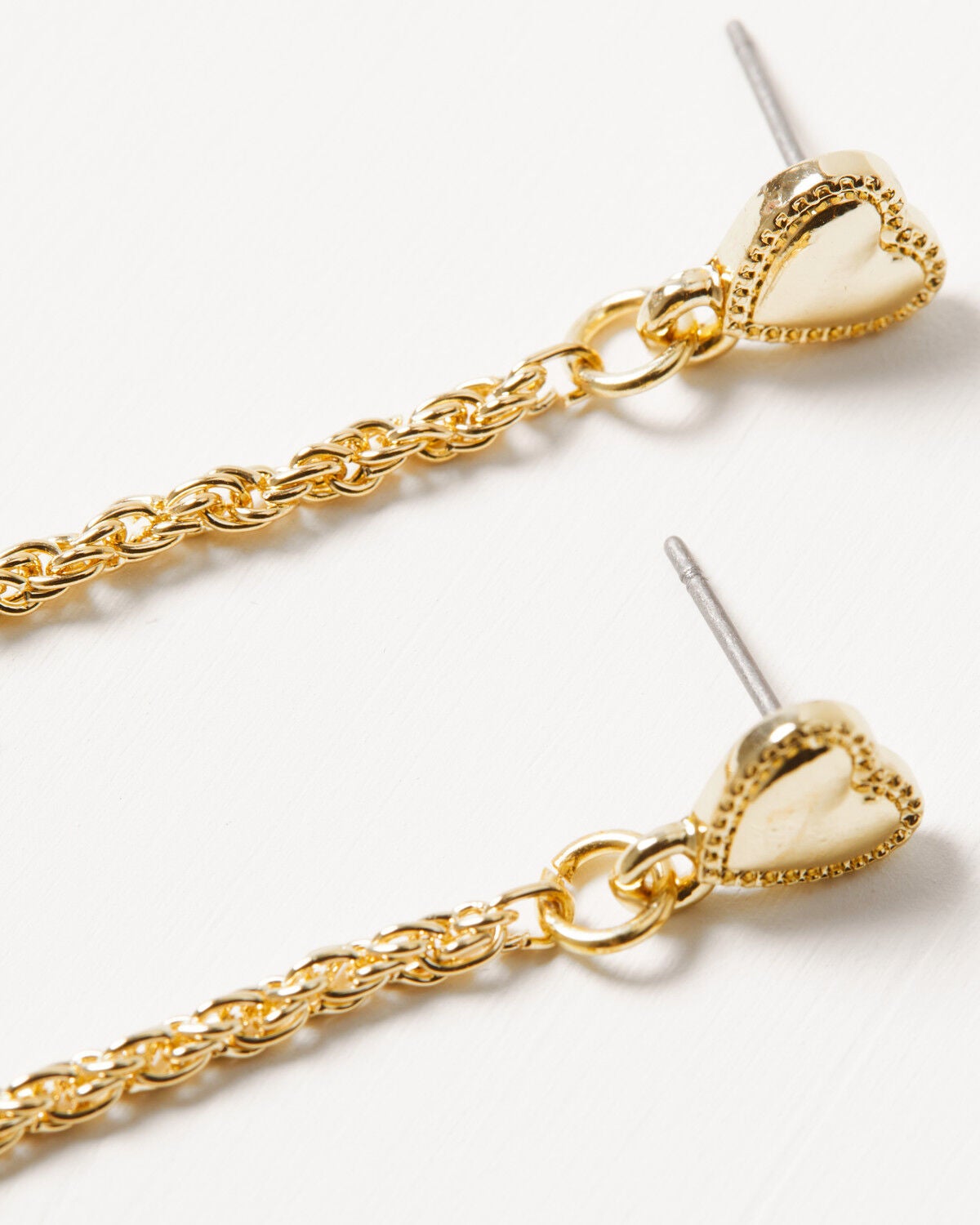 Image #5 - Shyanne Women's Western Muse Heart Concho Earring Set - 5 Piece, Gold, hi-res