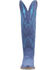 Image #4 - Dingo Women's Thunder Road Western Boots - Snip Toe, Blue, hi-res