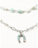 Image #2 - Shyanne Women's Horseshoe Layered Necklace, Silver, hi-res