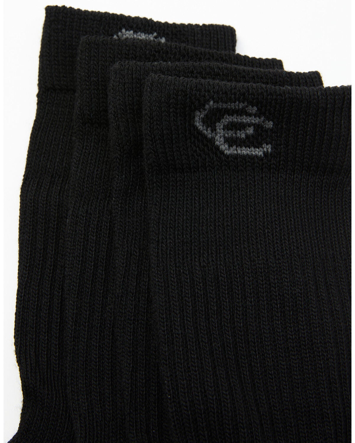 Image #2 - Dan Post Men's Lites Crew White Socks - Size 7 to 10, , hi-res