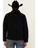 Pendleton Men's Solid Black Canvas Zip-Front Jacket , Black, hi-res