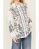 Image #3 - Johnny Was Women's Embroidered Long Sleeve Button-Down Shirt , White, hi-res