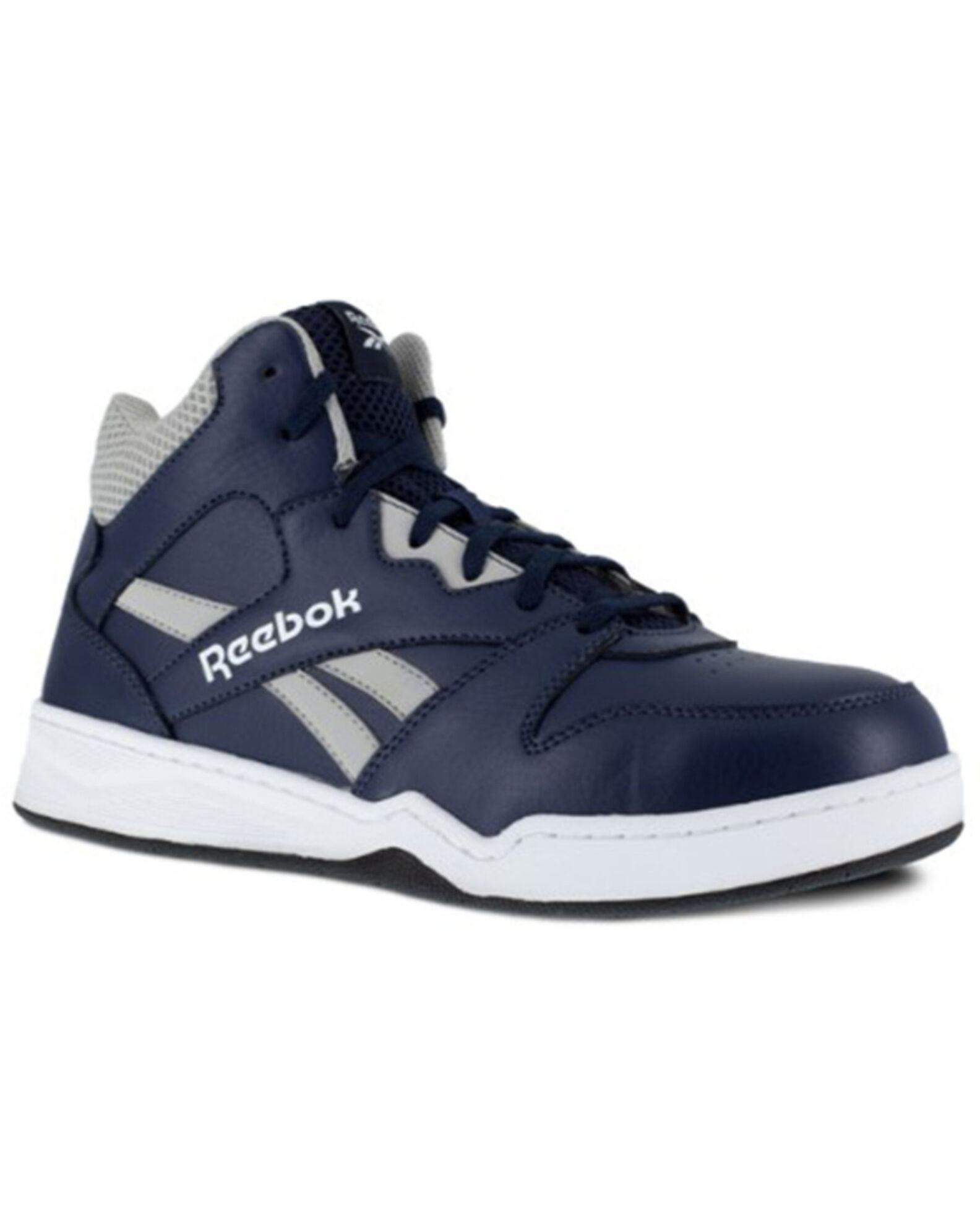 Image #1 - Reebok Men's High Top Work Shoes - Composite Toe, Navy, hi-res