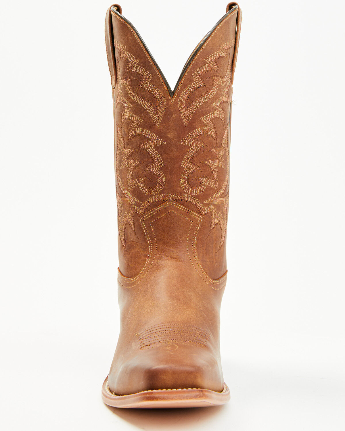 Image #4 - Moonshine Spirit Men's Crazy Horse Vintage Western Boots - Square Toe, Brown, hi-res
