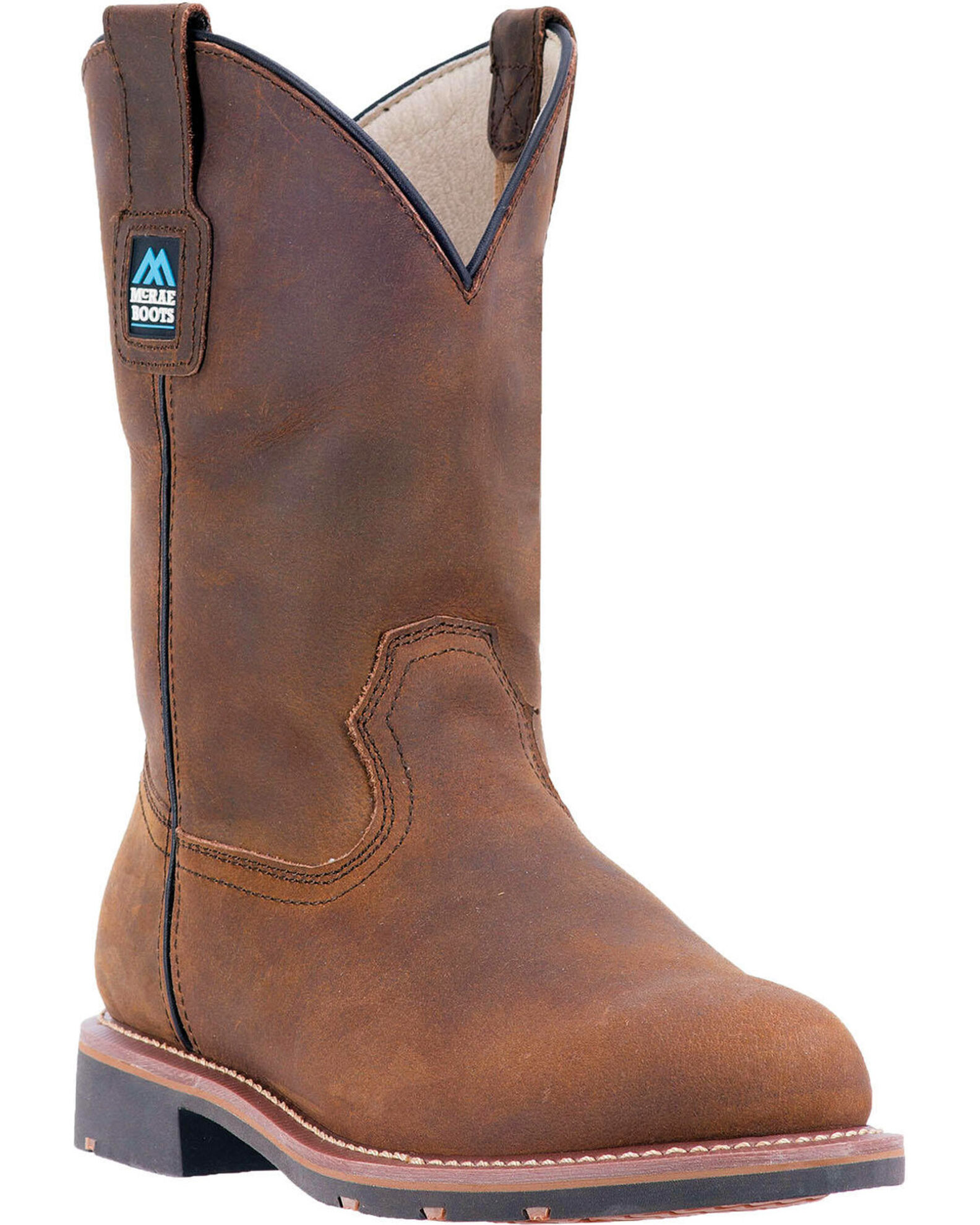 McRae Men s 11 Electrical Hazard Pull On Work Boot Steel Toe Sheplers