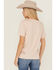 Image #4 - Idyllwind Women's Giddy Up Short Sleeve Graphic Tee, Pink, hi-res
