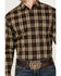 Image #3 - Kimes Ranch Men's Aldrich Plaid Print Long Sleeve Button-Down Performance Stretch Western Shirt, Black, hi-res