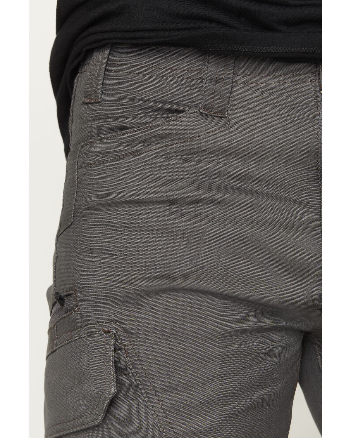 Image #2 - Dickies Men's Tradebuilt Duck Cargo Pants, Charcoal, hi-res