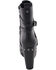 Image #7 - Milwaukee Leather Women's Triple Strap Wedge Boots - Round Toe, Black, hi-res